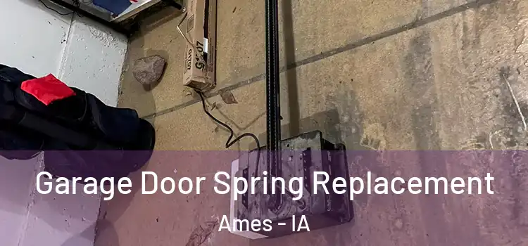  Garage Door Spring Replacement Ames - IA