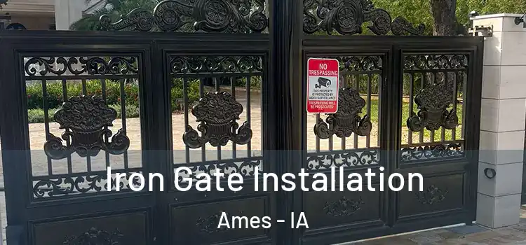 Iron Gate Installation Ames - IA
