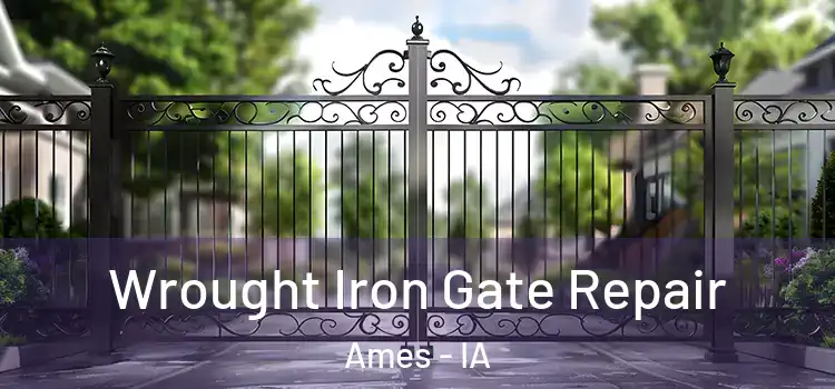 Wrought Iron Gate Repair Ames - IA